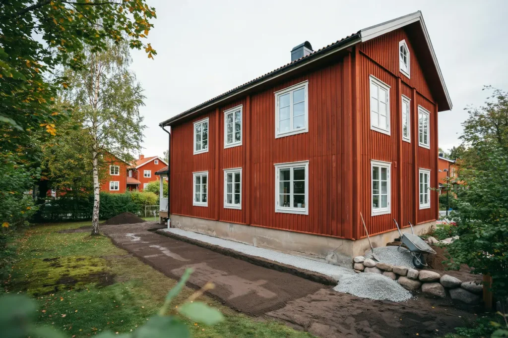 augusti r r tt tid att s kra grunden s lyckas du med markarbete och h stf rberedelser runt huset
