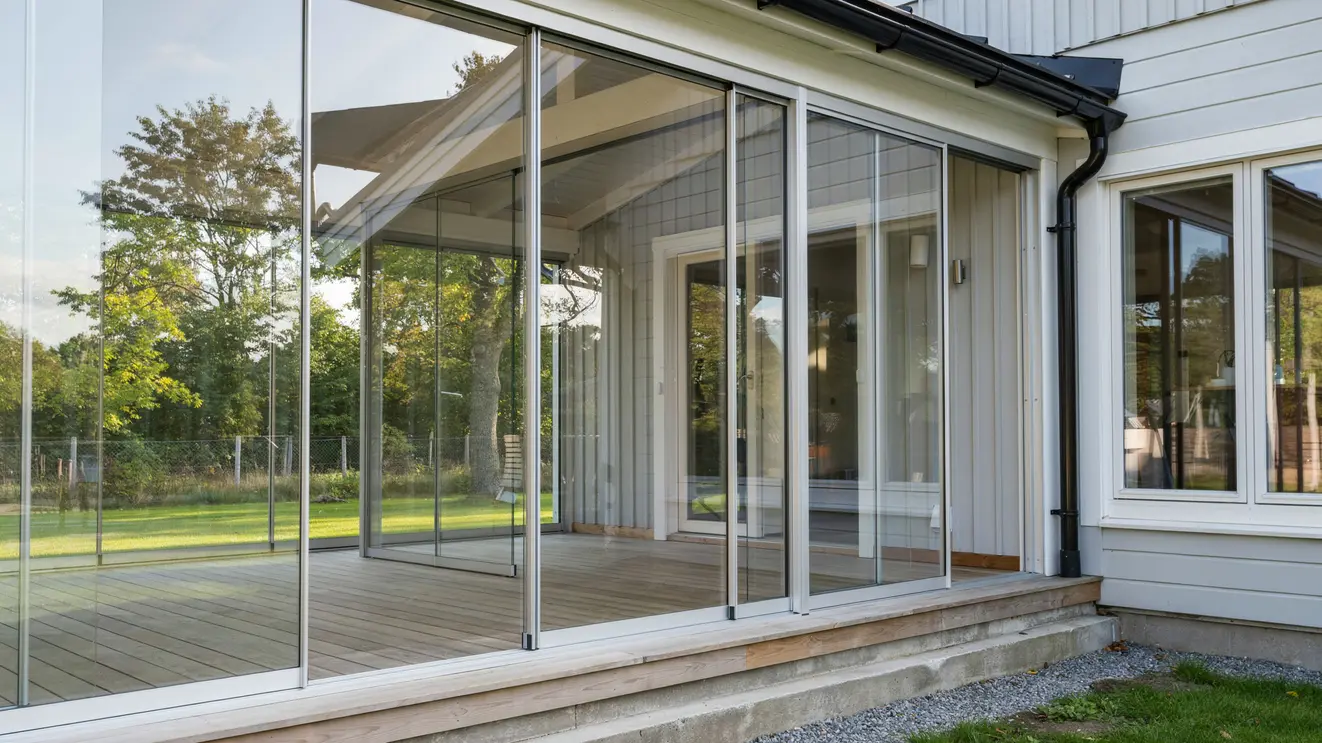 bygga uterum glasa in veranda botkyrka norsborg stockholm